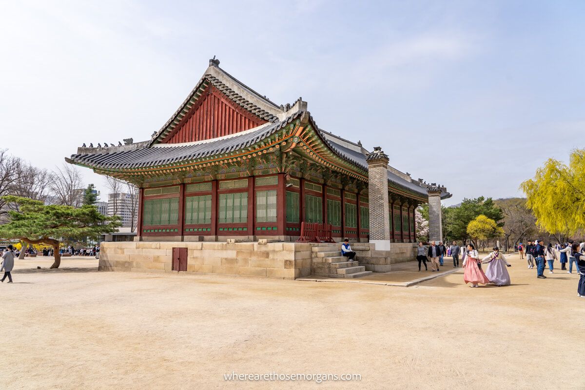 Sujeongjeon Hall inside Gyeongbokgyg Palace in Seoul
