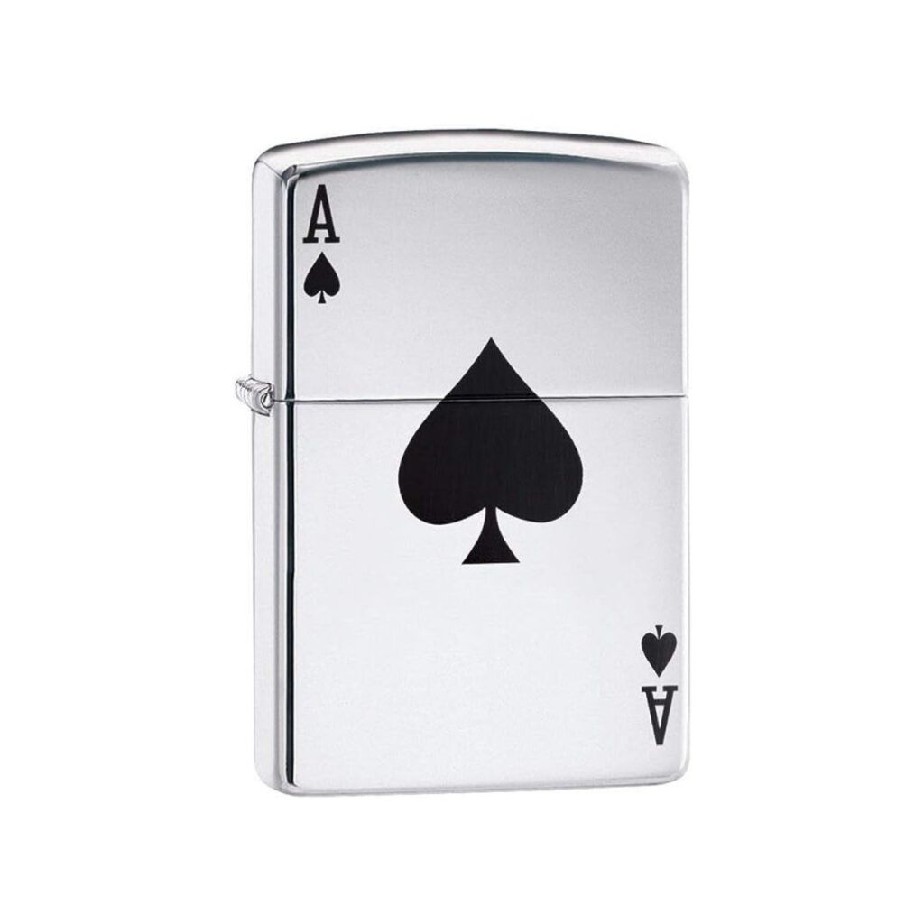 Spade Ace Card Zippo Lighter the best outdoorsy man gift