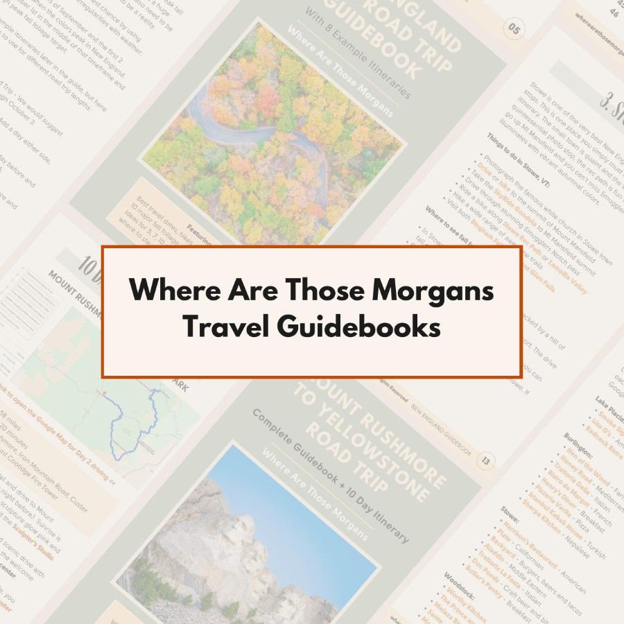Where Are Those Morgans travel guidebooks
