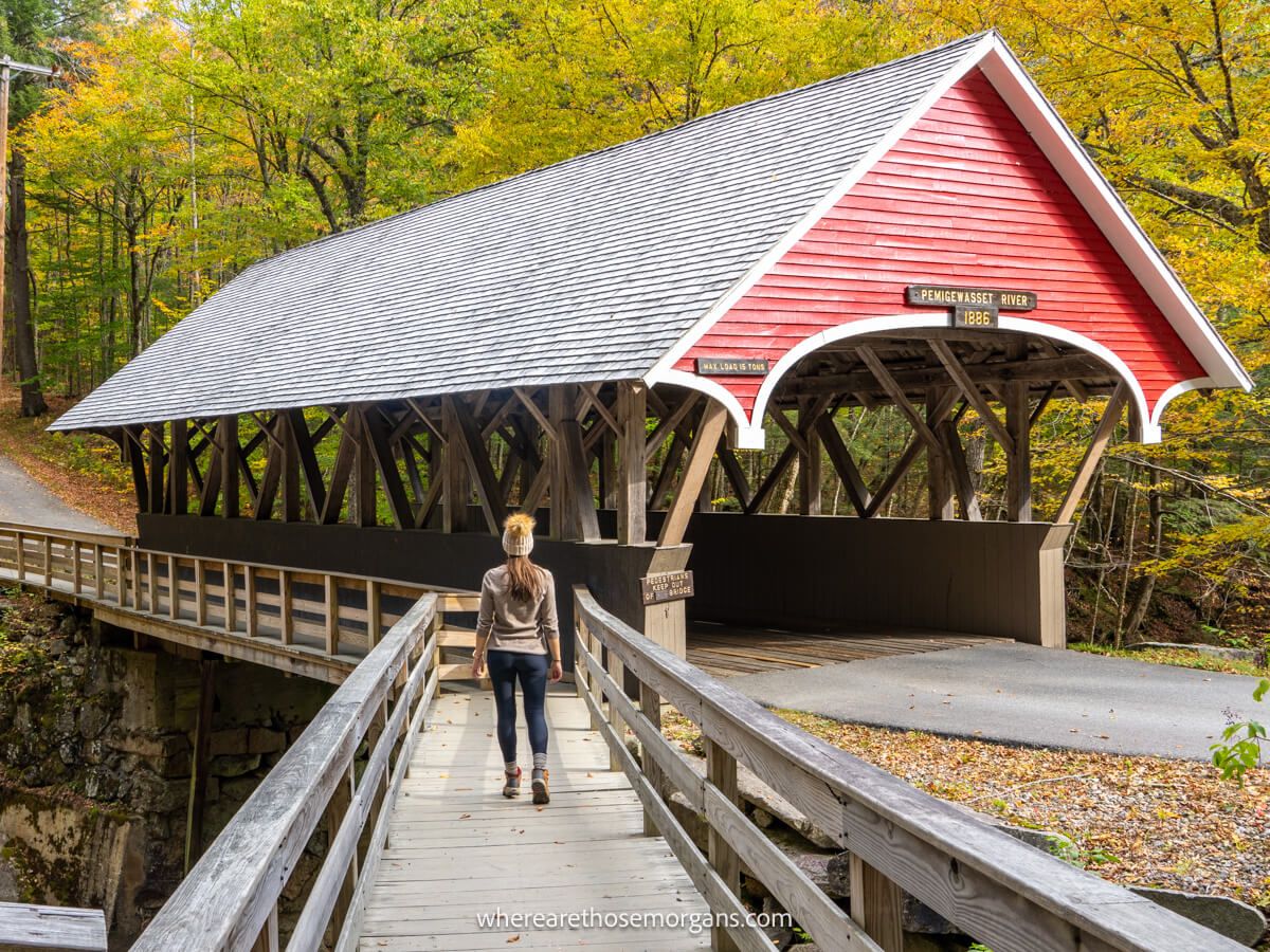 Visiting The Flume Gorge In New Hampshire For The First Time