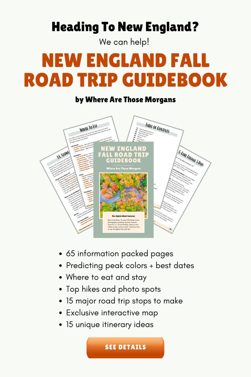 7-Day New England Fall Road Trip Itinerary (Best Foliage Route)