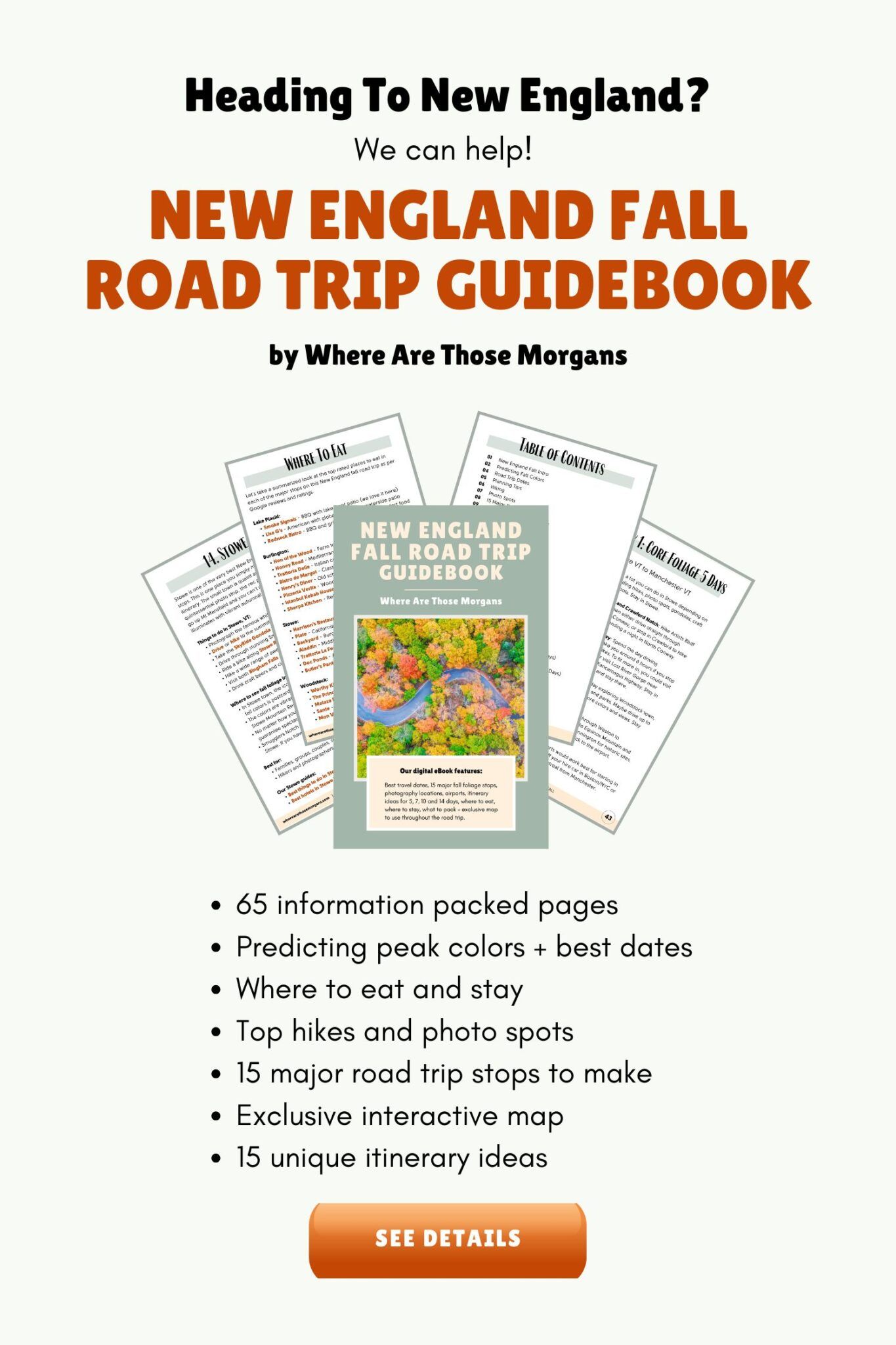 7-Day New England Fall Road Trip Itinerary (Best Foliage Route)