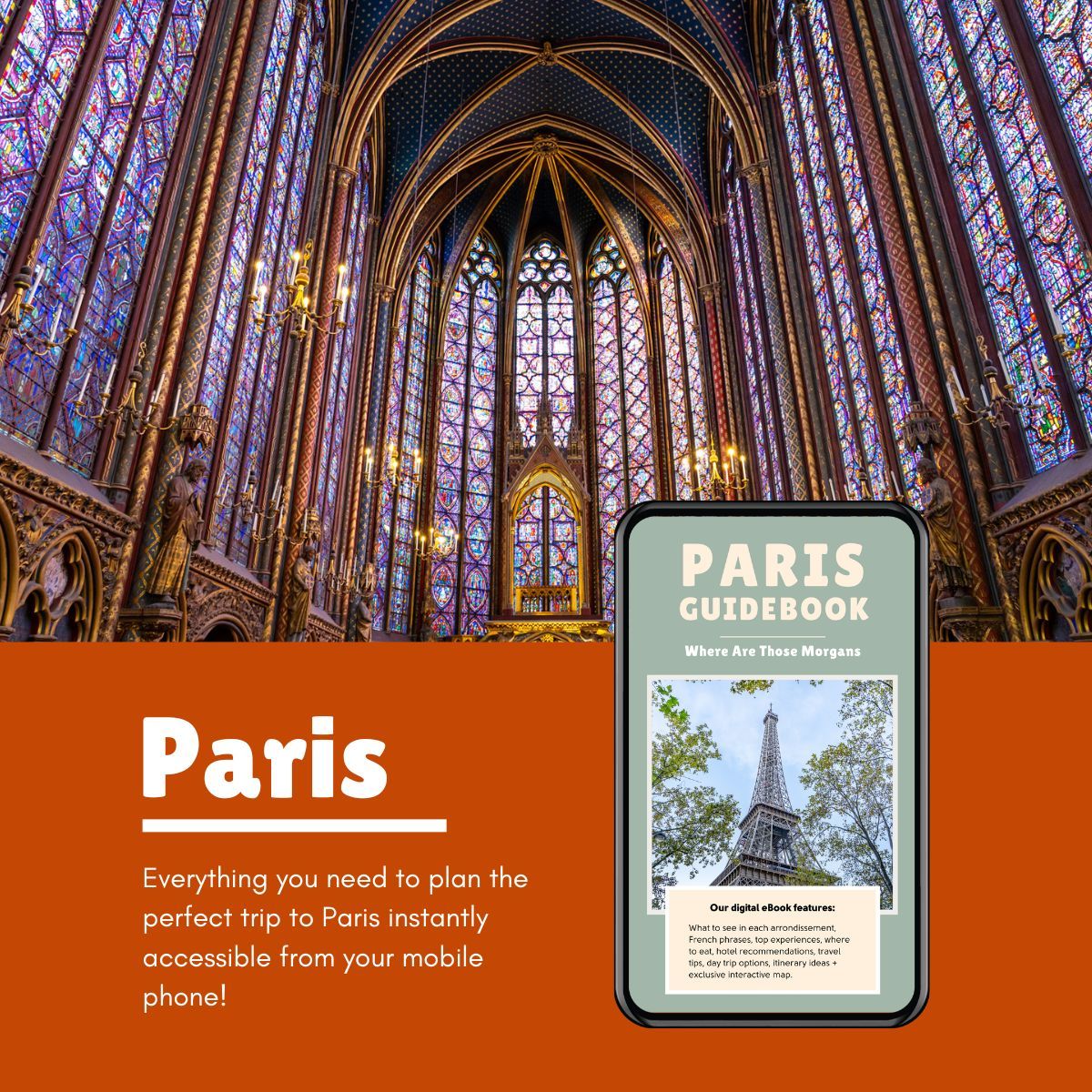 Where Are Those Morgans Paris travel guidebook