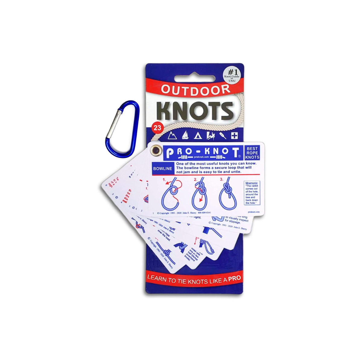 proknot outdoors knots outdoor knot book by pro-knot