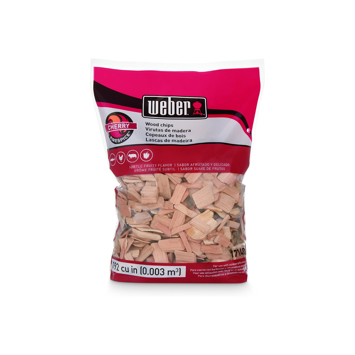 wood smoker chips large bag of cherry wood chips made by weber