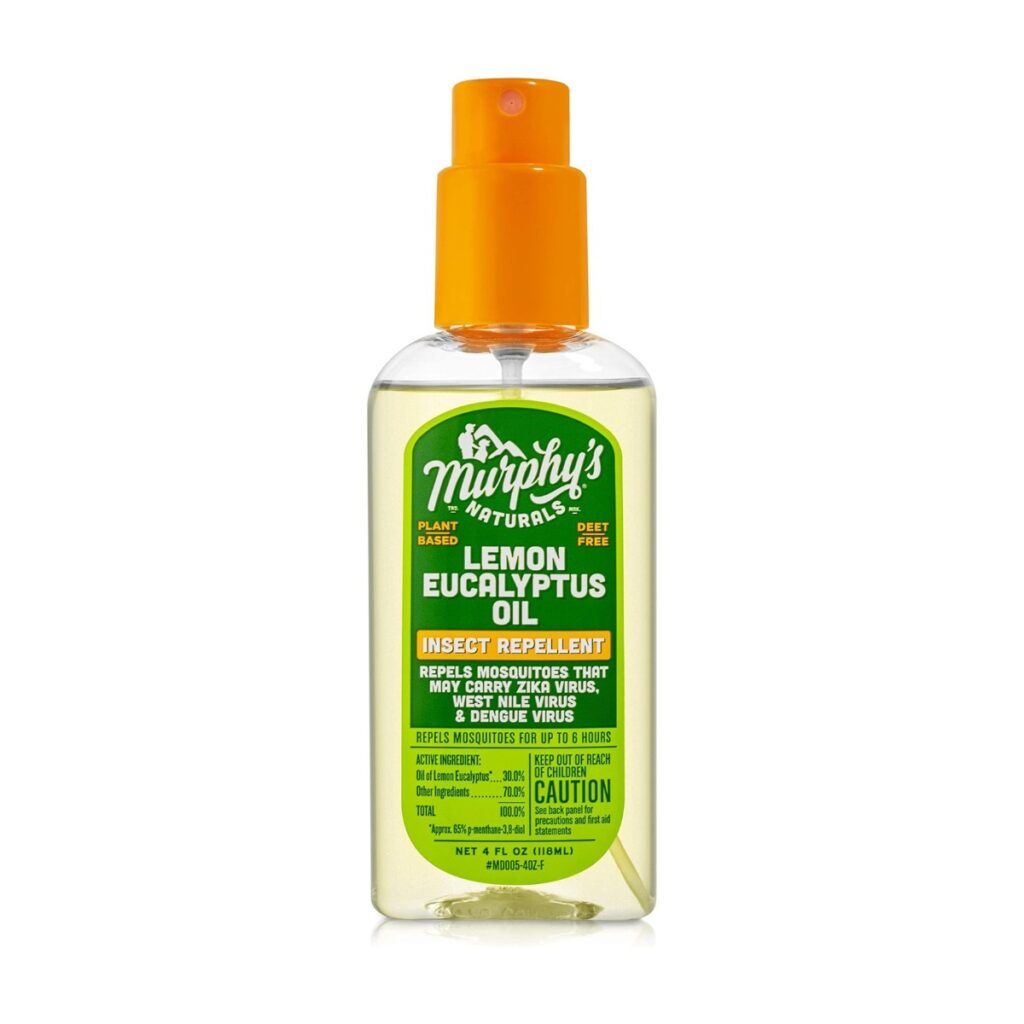 Bottle of natural insect repellant by Murphy's