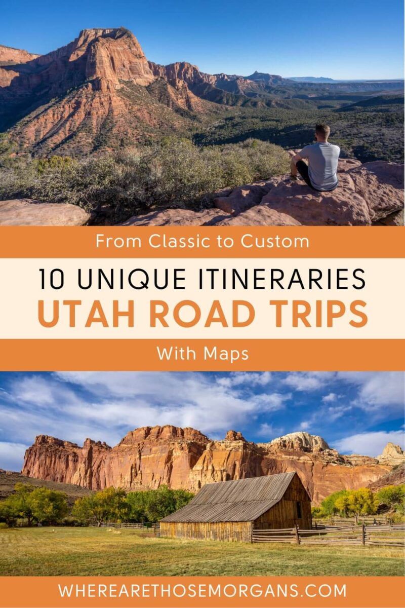 utah driving trips