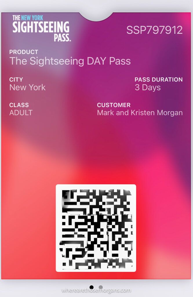 New York Sightseeing Pass for NY pass comparison purposes
