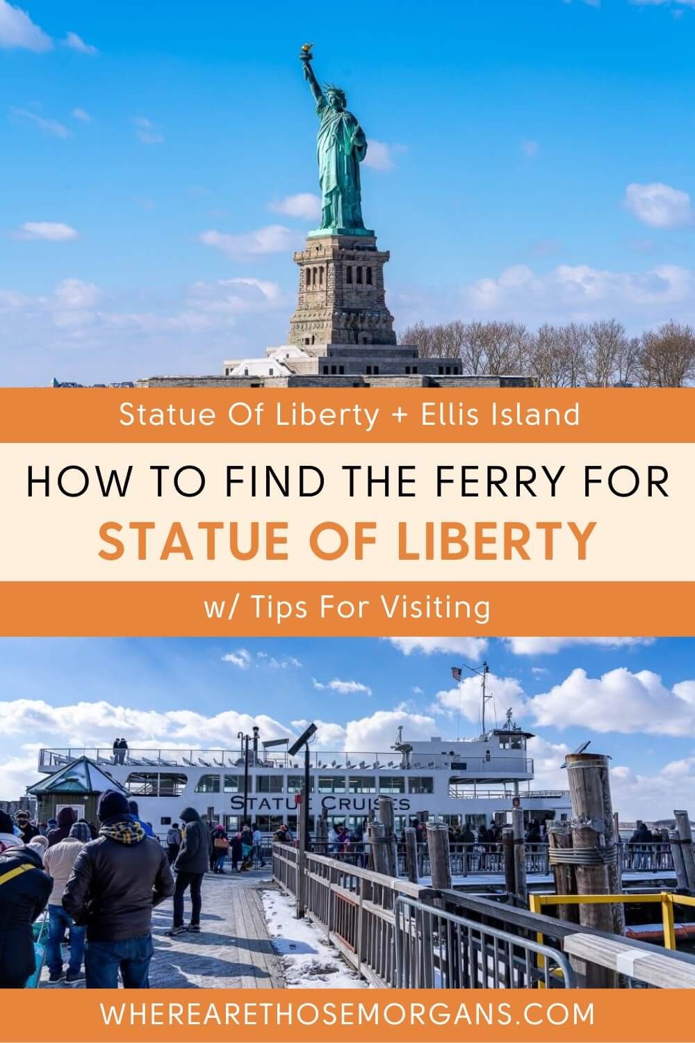 How To Get The Statue Of Liberty + Ellis Island Ferry In NYC