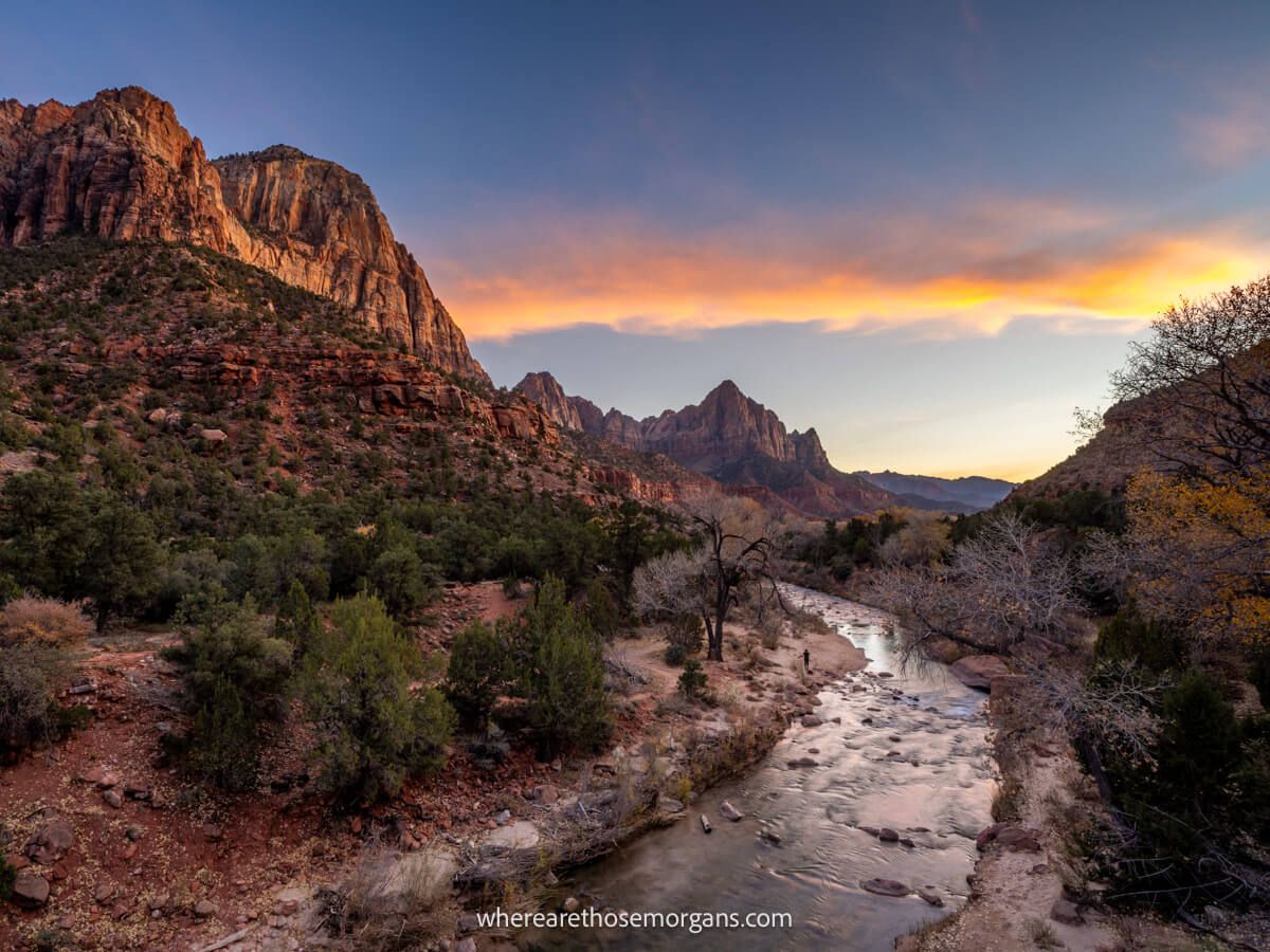 Exactly How To Hike The Pa’rus Trail In Zion National Park